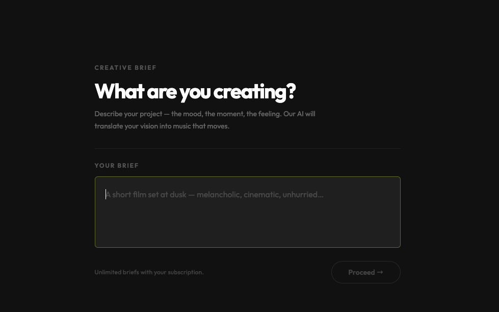 Introducing Creative Briefs
